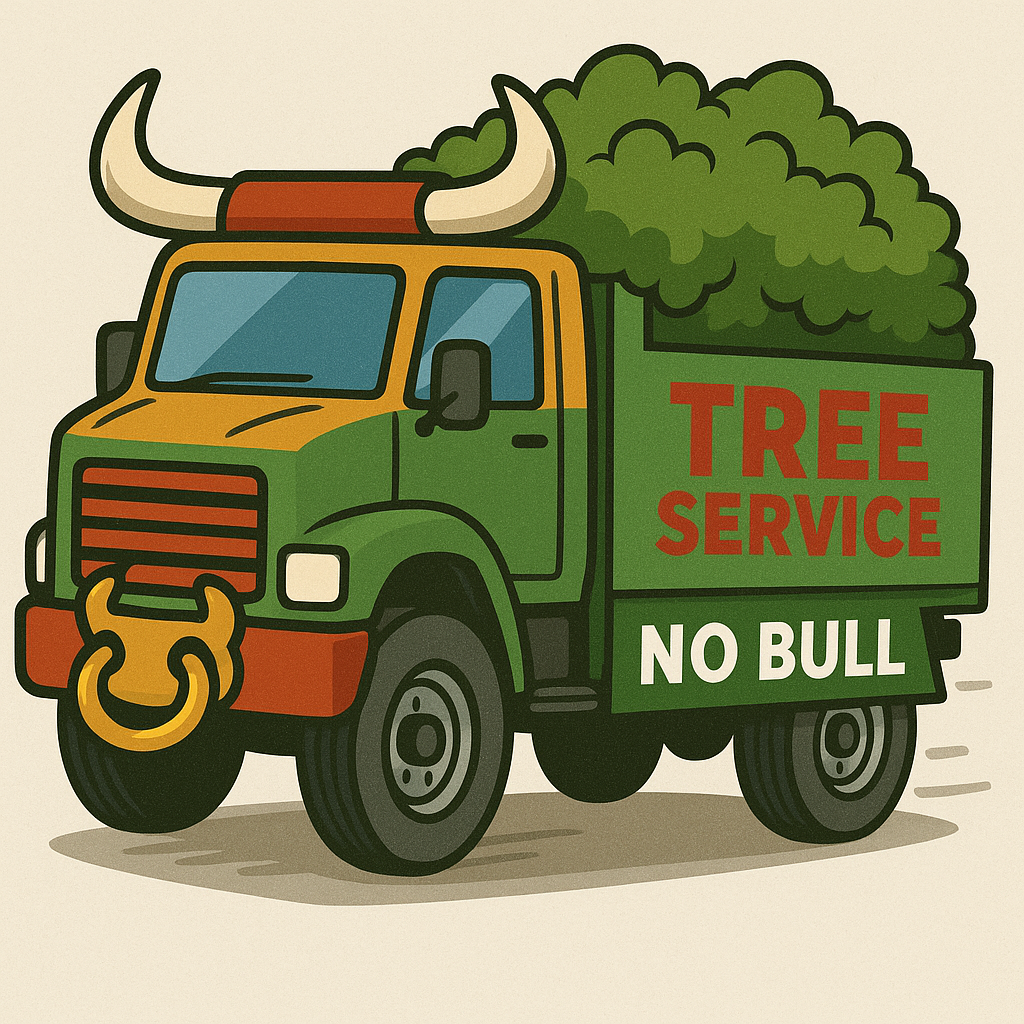 No Bull Tree Service Truck